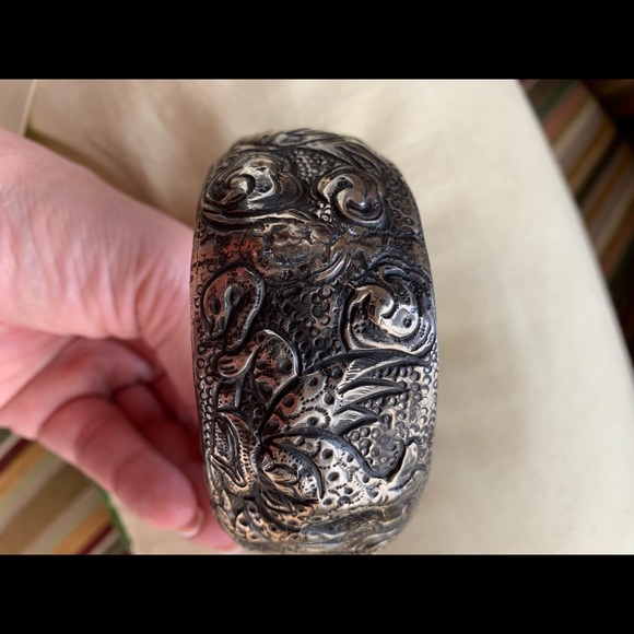 Pewter and bone bracelet - Picture 7 of 7